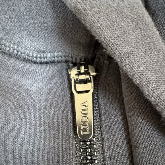 Vuori Shirt Mens 2XL Gray Cypress 1/4 Zip Pullover Athleisure Performance - Picture 7 of 13